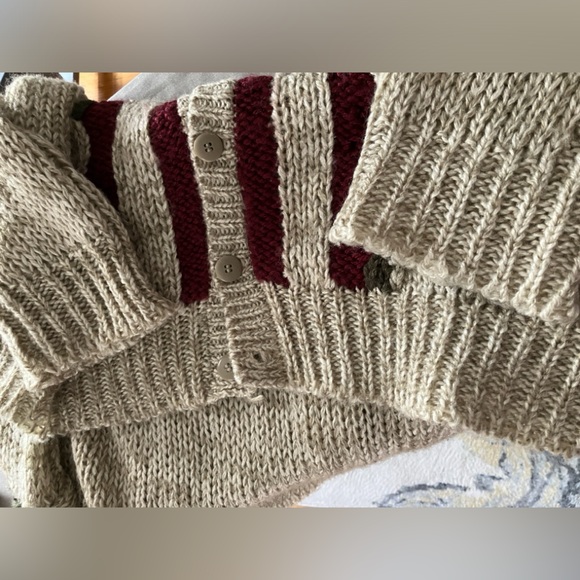 Sears Roebuck vintage knit sweater, grandpa sweater - Picture 7 of 9